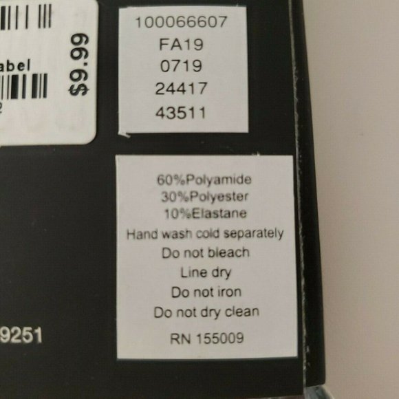 INC International Concepts INC Sheer Plaid Anklet Socks - Picture 3 of 4